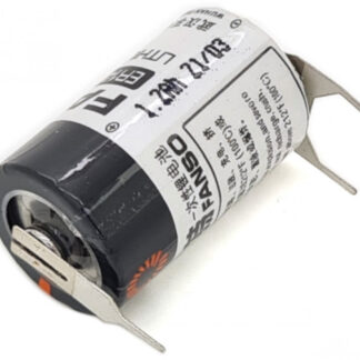 3.6V 1/2 AA Lithium Battery 1.2Ah, 3 Pins PCB D- 10mm S+, Fanso ER14250H/3PF