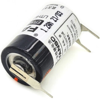 3.6V 1/2 AA Lithium Battery 1.2Ah, 3 Pins PCB D- 8mm S+, Fanso ER14250H/3PT