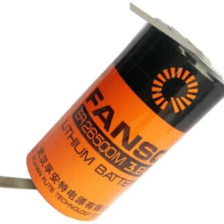 3.6V C Size Lithium Battery 6Ah, Tagged, High Power Spiral Wound, Fanso ER26500M-T