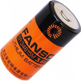 3.6V D Size Lithium Battery 14Ah, High Power Spiral Wound, Fanso ER34615M