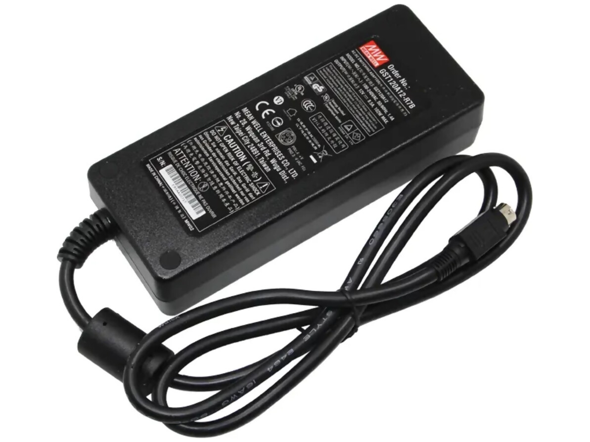 GST120A24-P1M Mean Well Desktop Power Supply, 24V, 5A, 120W - Image 2