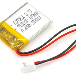 LiPo Battery 100mAh 3.7V 302025, Polymer Lithium Ion