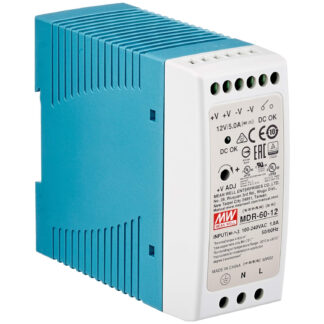 MDR-60-24 Mean Well DIN Rail Power Supply, 24V 2.5A 60W