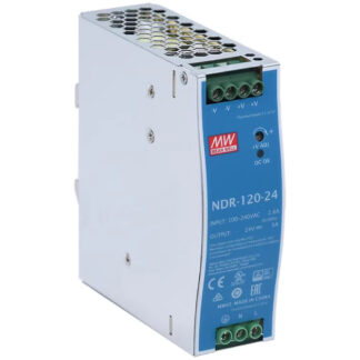 NDR-120-24 Mean Well DIN Rail Power Supply, 24V 5A 120W
