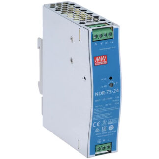 NDR-75-24 Mean Well DIN Rail Power Supply, 24V 3.2A 75W