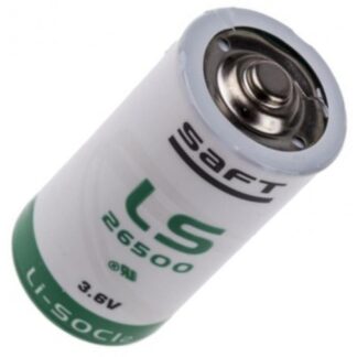 3.6V C Size Lithium Battery 7.7Ah, Bobbin Type, Saft LS26500